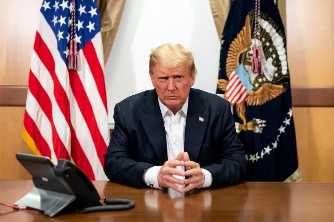 Eleito pela segunda vez, Donald Trump voltará à Casa Branca Imagem: Tia Dufour/The White House