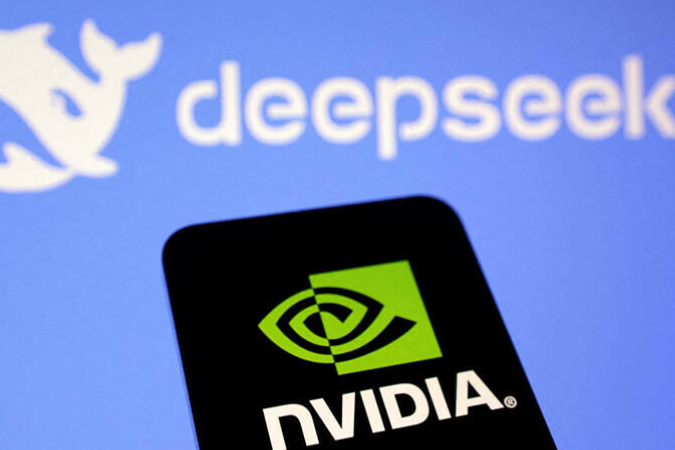 Ações da Nvidia apresentam recuperação após impacto do DeepSeek.