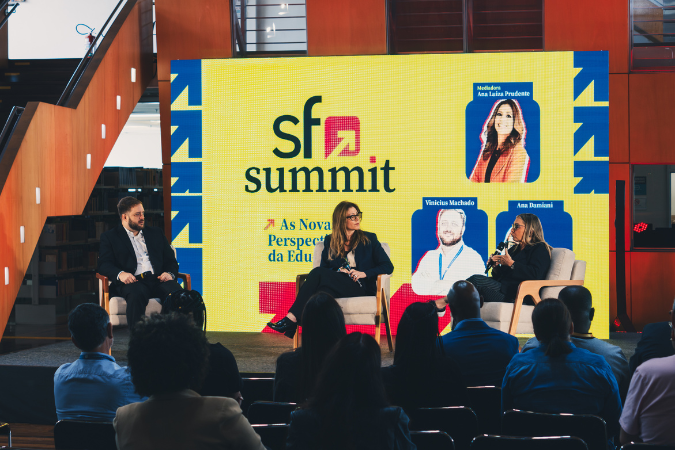 Discussão sobre impacto positivo em empresas no SF Summit 2024