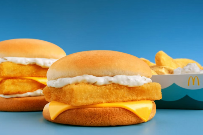 McDonald's relança McFish com nova versão McFish & Chips