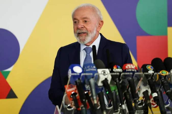 Lula falando sobre isenção de IR em entrevista.